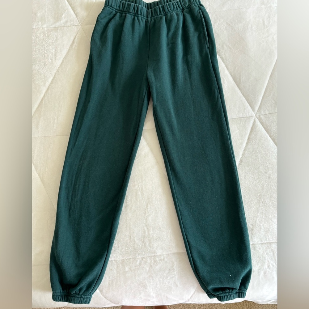 Wildfable Dark Green Sweat Pants size S